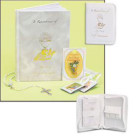 Inspired Memories First Communion Zippered Wallet Set - Girl